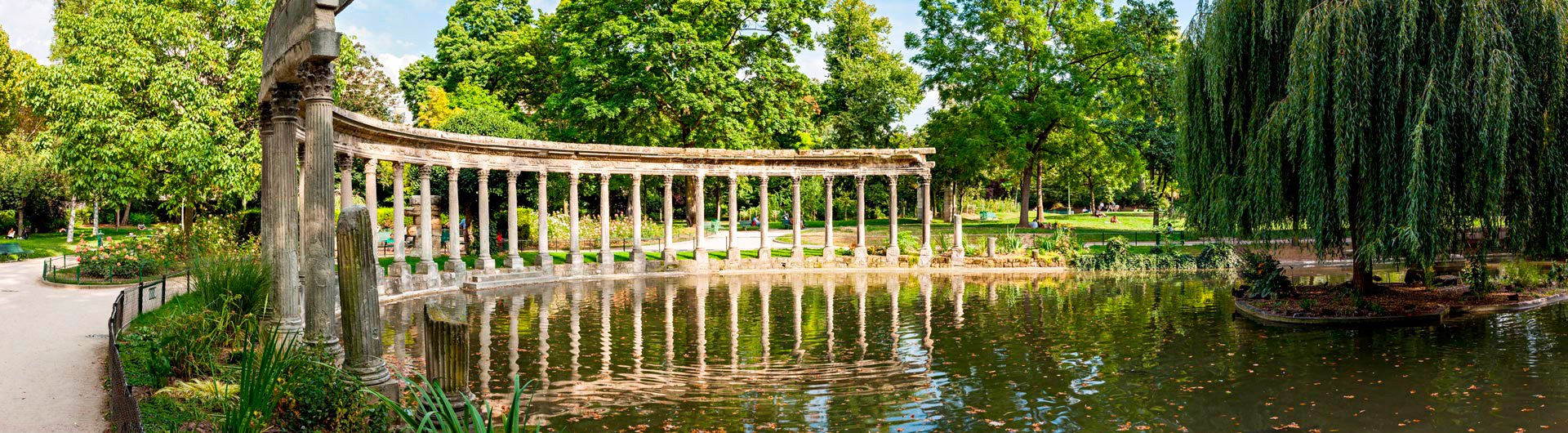 EL PARQUE MONCEAU ROTONDA DE COLUMNAS