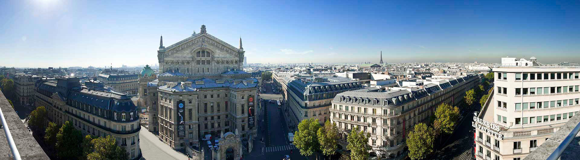 VISTA PANORÁMICA DE PARIS DESDE LA OPERA